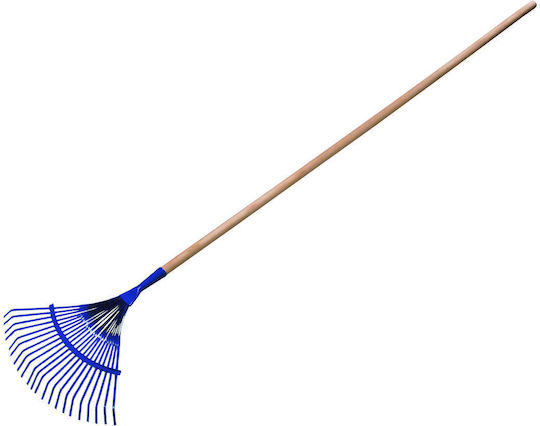Lux Tools Τσουγκράνα Φύλλων με Κοντάρι