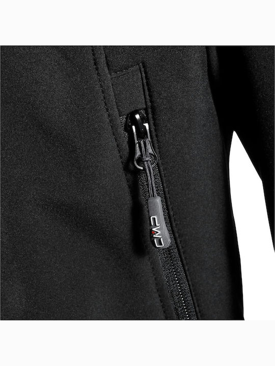 Kids' Casual Jacket Short with Hood Black