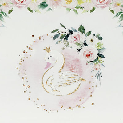 Ζήβας Guest Book with Swan Theme