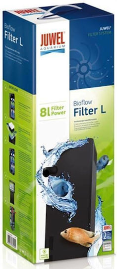 Juwel BIOFLOW Internal Aquarium Filter for Aquariums Up to 400lt Capacity with 1000lt/h Flow and 8W Power