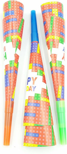 Plastic Trumpet Toy PARTY 6pcs