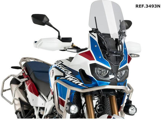 Puig Motorcycle Windshield & Windscreen Installation Kit for Honda Africa Twin CRF1000L 3493N