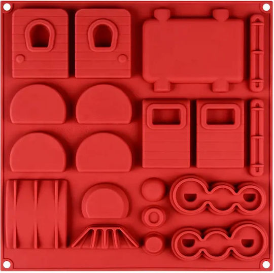 Sugar Love Formă de Patiserie din Silicon 30.2x30.2x1buc 2buc