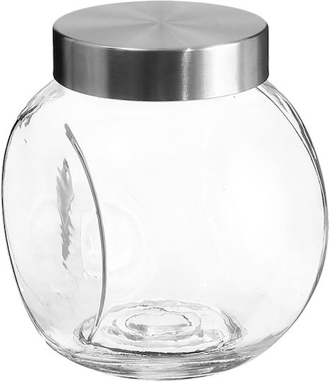 5Five Vase Allgemeine Verwendung mit luftdichtem Deckel Glas Transparent 1500ml 5Five Vase Allgemeine Verwendung mit luftdichtem Deckel Glas Transparent 1500ml