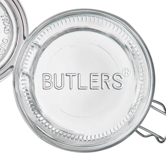 Butlers Mason Βάζο Γενικής Χρήσης με Αεροστεγές Καπάκι Γυάλινο Διάφανο 530ml