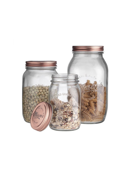 Butlers Mason Vaza Uz General cu capac Sticlă Transparent 550ml