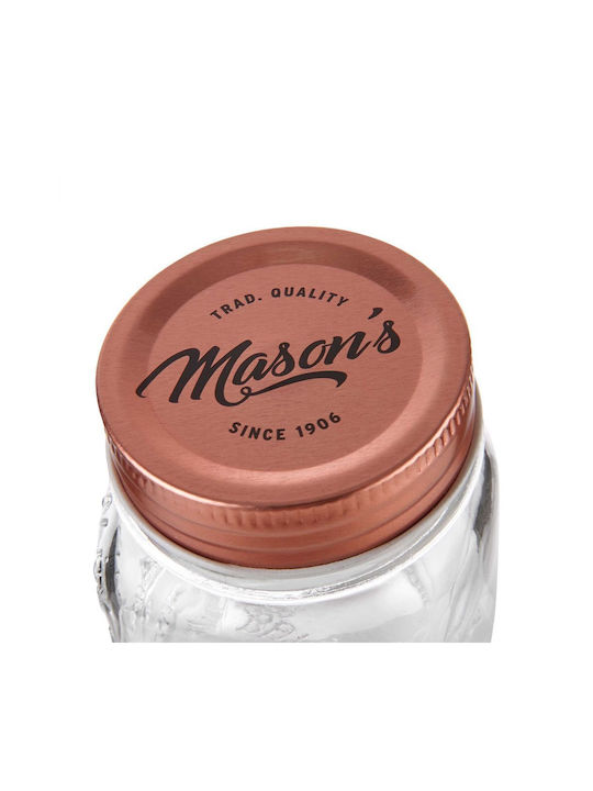 Butlers Mason Vase Allgemeine Verwendung mit Deckel Glas Transparent 150ml