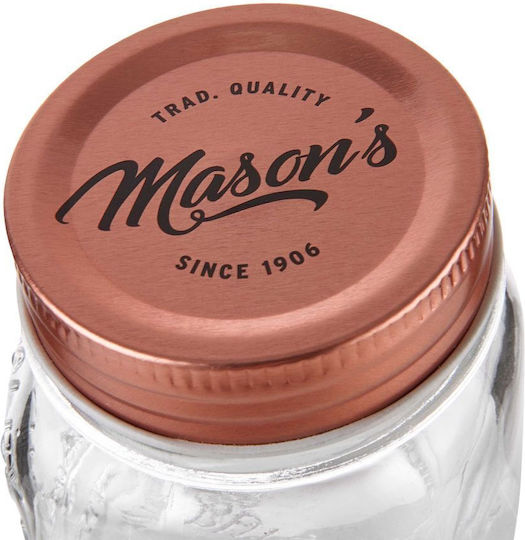 Butlers Mason Vase General Use with Lid Glass Transparent 150ml