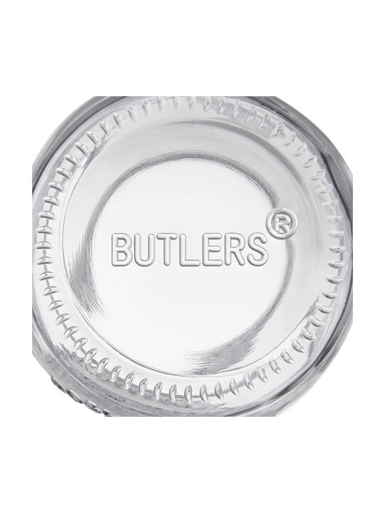 Butlers Mason Vase Allgemeine Verwendung mit Deckel Glas Transparent 150ml