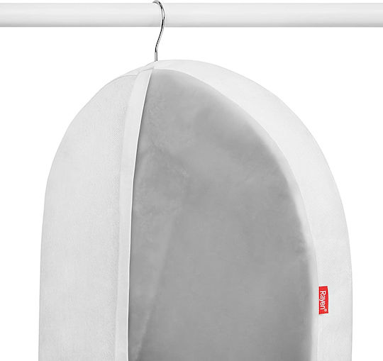 Rayen Fabric Hanging Storage Case For Clothes in White Color 60x60cm 1pcs