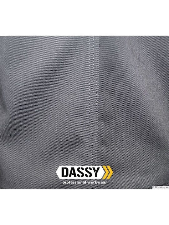 Dassy Workwear Cement Βερμούδα Εργασίας Τζιν Γκρι