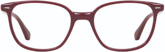 Gigi Barcelona BARNEY Plastic Eyeglass Frame Red 6600/6