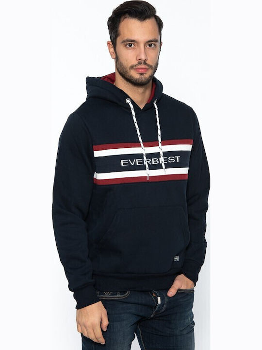 Sweatshirt mit Kapuze Blau