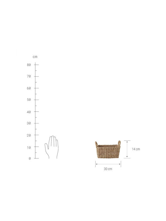 Butlers Wicker Decorative Basket