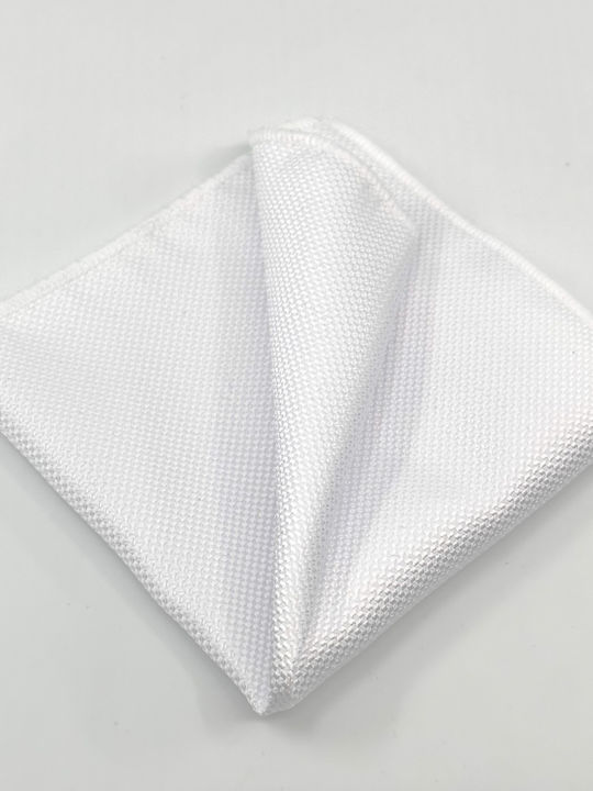 Legend Accessories Set Fliege mit Taschentuch Weiß