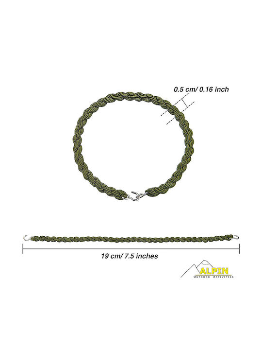 Alpin Cycling Pant Straps Green