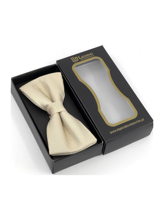 Legend Accessories Bow Tie Set with Pochette White