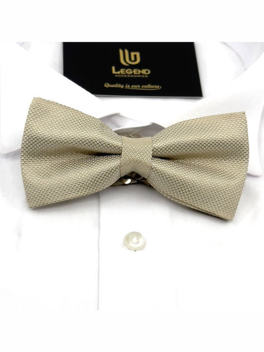 Legend Accessories Bow Tie Set with Pochette White