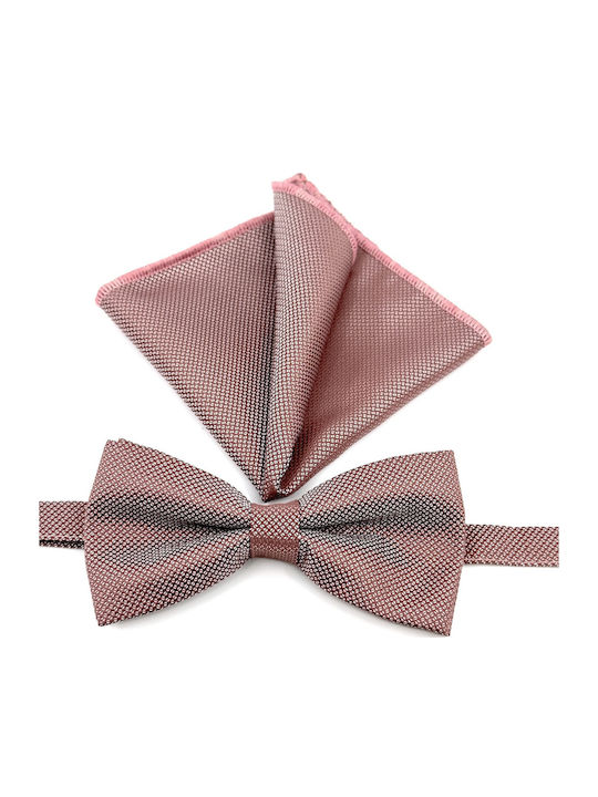 Legend Accessories Bow Tie Set with Pochette Burgundy