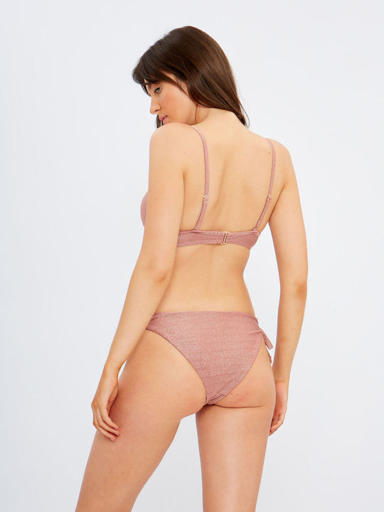 GALATEA Bikini Σουτιέν με Ενίσχυση Ροζ