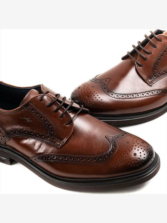SIERRA Men's Leather Oxfords Brown