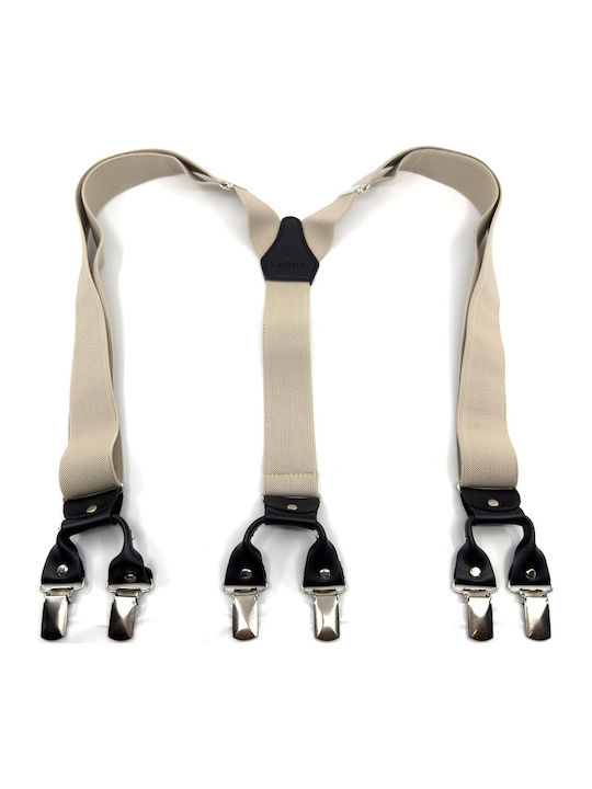 Legend Accessories Тиранти Едноцветна Бежов