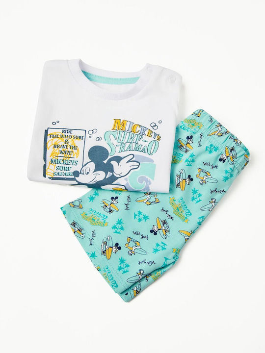 Zippy Pijama pentru copii De vară Albă