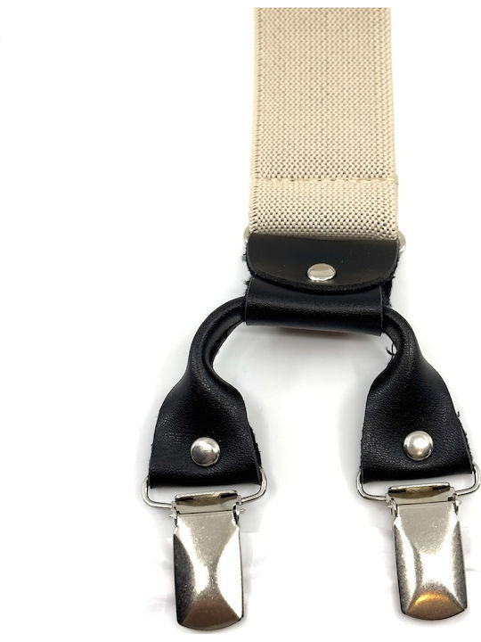 Legend Accessories Тиранти Едноцветна Бежов