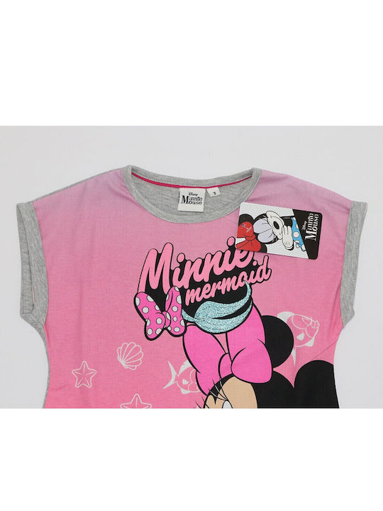Disney Детска нощница Лятно Сив Minnie Mouse