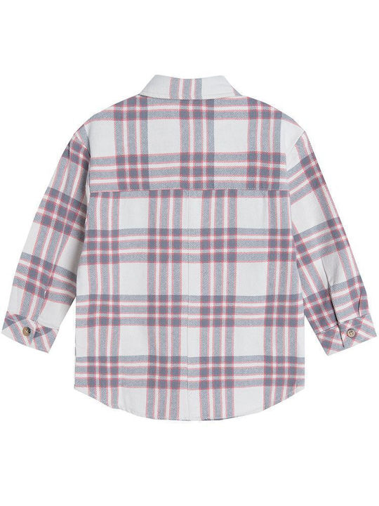 Kids Checked Shirt Red