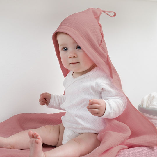 Cottonbaby Halat De Baie Pentru Bebeluşi Cu Glugă