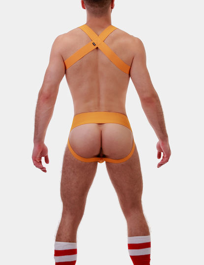 Barcode Berlin Sergey Ανδρικό Εσώρουχο Jockstrap Κίτρινο
