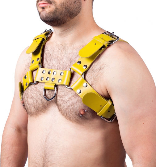 Kinksters Ανδρικό Harness Κίτρινο