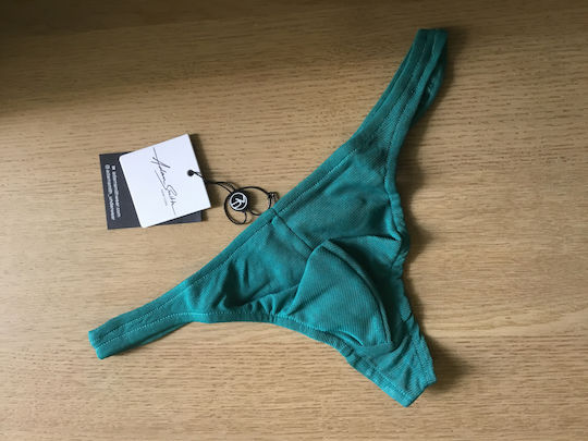 Adam Smith Ανδρικό Sexy String Πράσινο