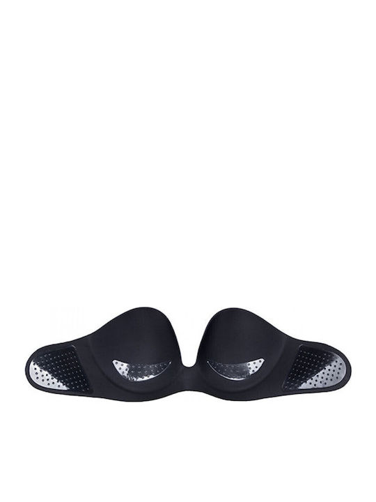 Bye Bra Autocolant Push Up Negru Sutien