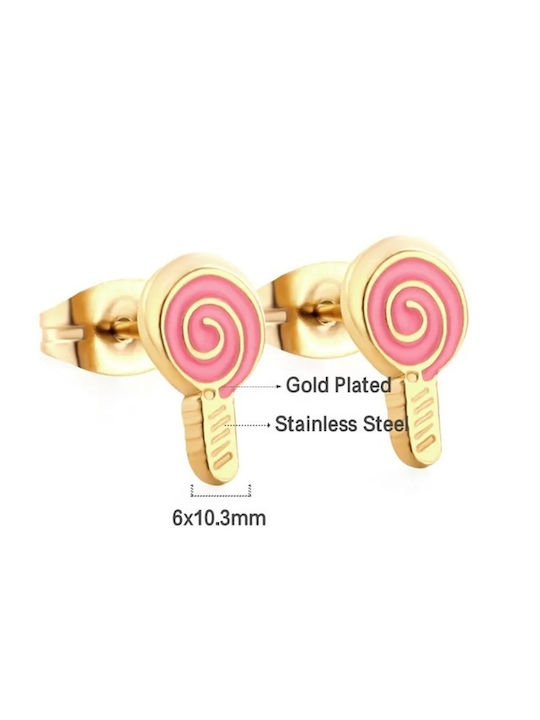 Bode Hypoallergenic Steel Studs Kids Earrings