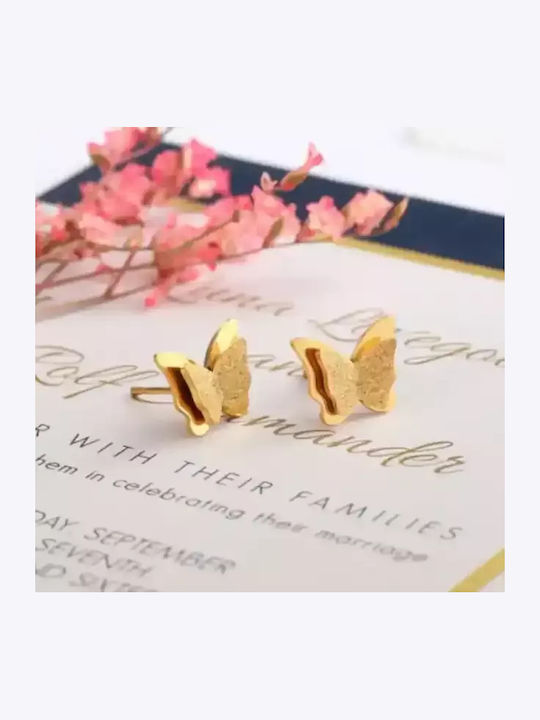 Bode Hypoallergenic Studs Butterflies Kids Earrings Steel Bode Hypoallergenic Studs Butterflies Kids Earrings Steel