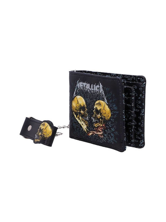 Nemesis Now Men's Leather Wallet Black