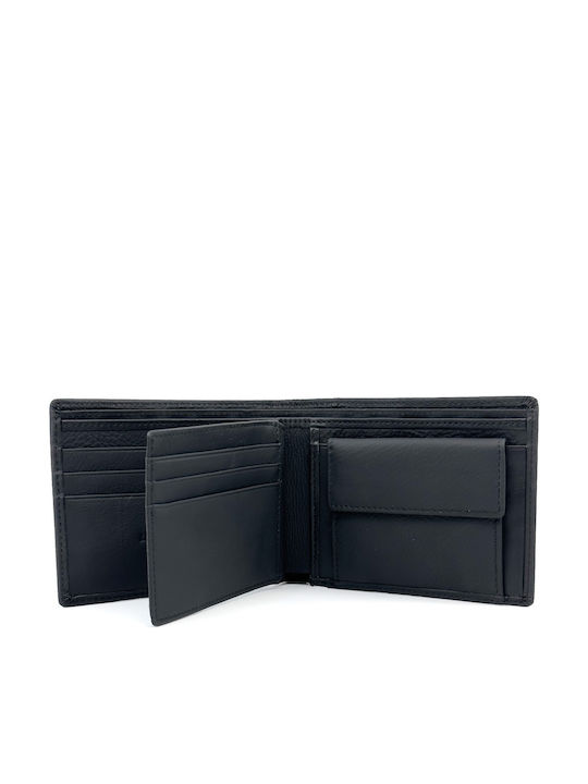 Leather Men's Wallet Classic Black
