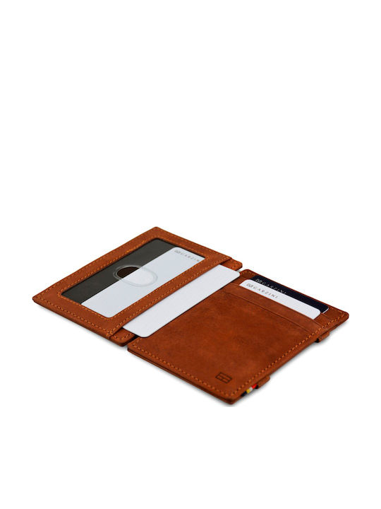 Essenziale Кожен Мъжки Портфейл За Карти С RFID Кафяв