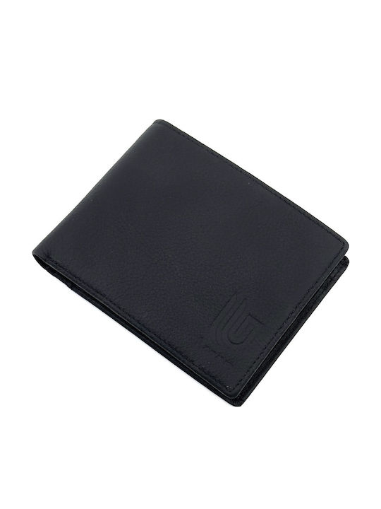 Leather Men's Wallet Classic Black