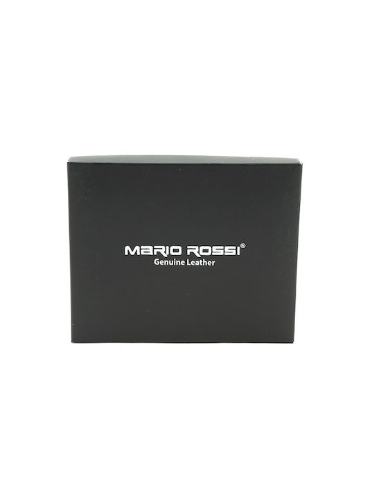 Mario Rossi Μικρό Δερμάτινο Γυναικείο Πορτοφόλι με RFID Πράσινο