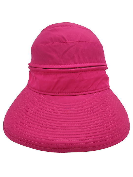 Fabric Women's Hat Fuchsia