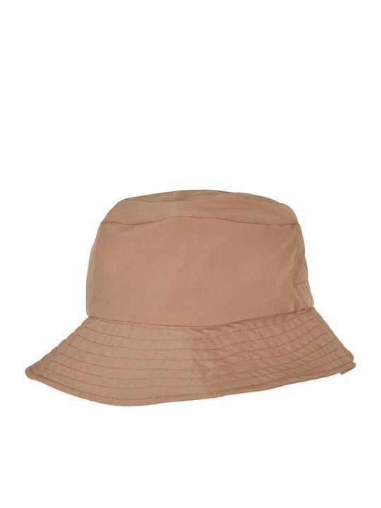Flexfit Υφασμάτινo Ανδρικό Καπέλο Στυλ Bucket Μπεζ