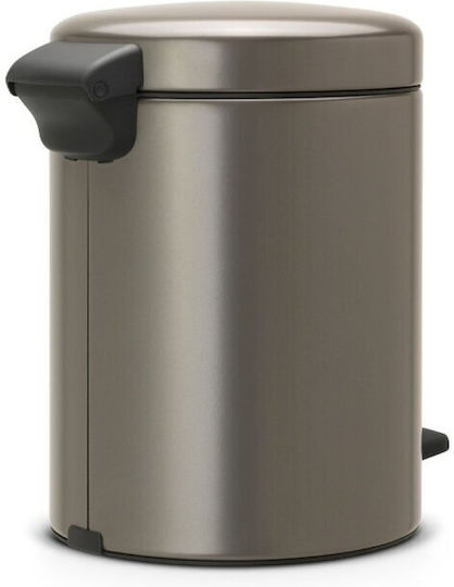 Brabantia Μεταλλικό Καλαθάκι Μπάνιου 5lt Γκρι