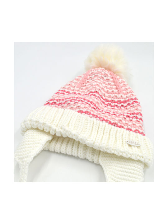 Extan Bebe Kids Beanie Knitted Pink