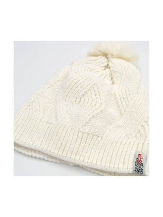 Extan Bebe Kids Beanie Knitted Beige