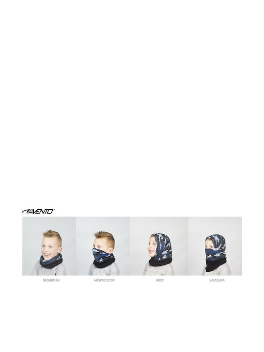 Kids Fleece Neck Gaiter Light Blue
