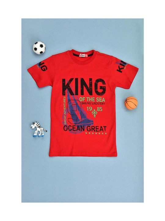 Potre Kids T-shirt Red