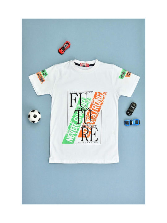 Potre Kinder-T-Shirt Weiß